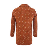 Lardini Chic Cotton Brown Jacket for the Modern Woman